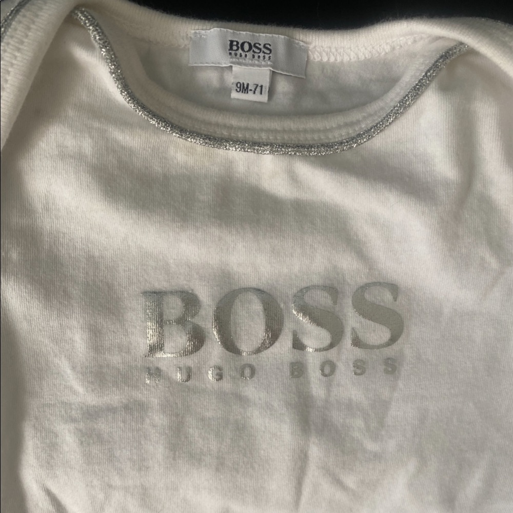 Hugo Boss onesie